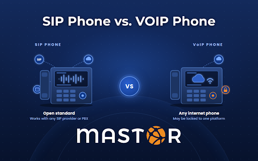 SIP phone vs. VOIP phone differences